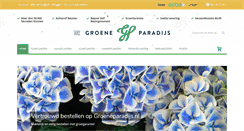 Desktop Screenshot of groeneparadijs.com